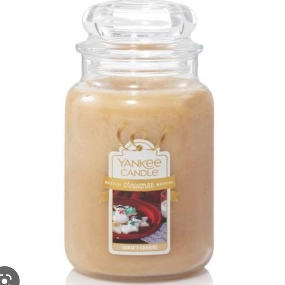 🎅 YC Santa’s Cookies Large Candle NEW